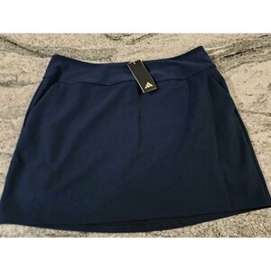 ADIDAS GOLF SKORT WOMENS XL BLUE ULTIMATE365 SKIRT SHORTS PERFORMANCE NEW $75‎
